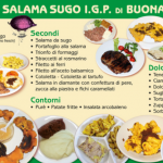 Sagra della salama 2019 menù